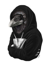 Ladda upp bild till gallerivisning, B-BOY – digitalt konstverk i svartvitt av Korpen Odin, skapat av Denize Artuñedo Engblom. Finns som poster och Fine Art-print.