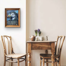 Ladda upp bild till gallerivisning, MÅSEN OCH HAVET - 41 x 32 cm.