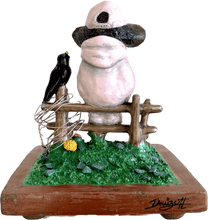 Ladda upp bild till gallerivisning, HVB - skulptur, baksida och signatur