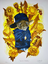 Ladda upp bild till gallerivisning, THE RAT: DANDELIONS - Råttan Pipette bland maskrosor – Fine Art-print från blomserien i begränsad upplaga. Av DenART