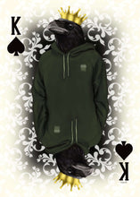 Ladda upp bild till gallerivisning, KING OF SPADES - digital konst av Korpen Odin som Spader Kung. Skapad av Denize Artuñedo Engblom.