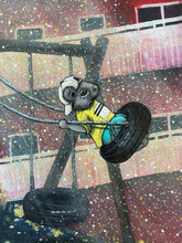 Ladda upp bild till gallerivisning, PLAYGROUND - 54 x 54 cm.
