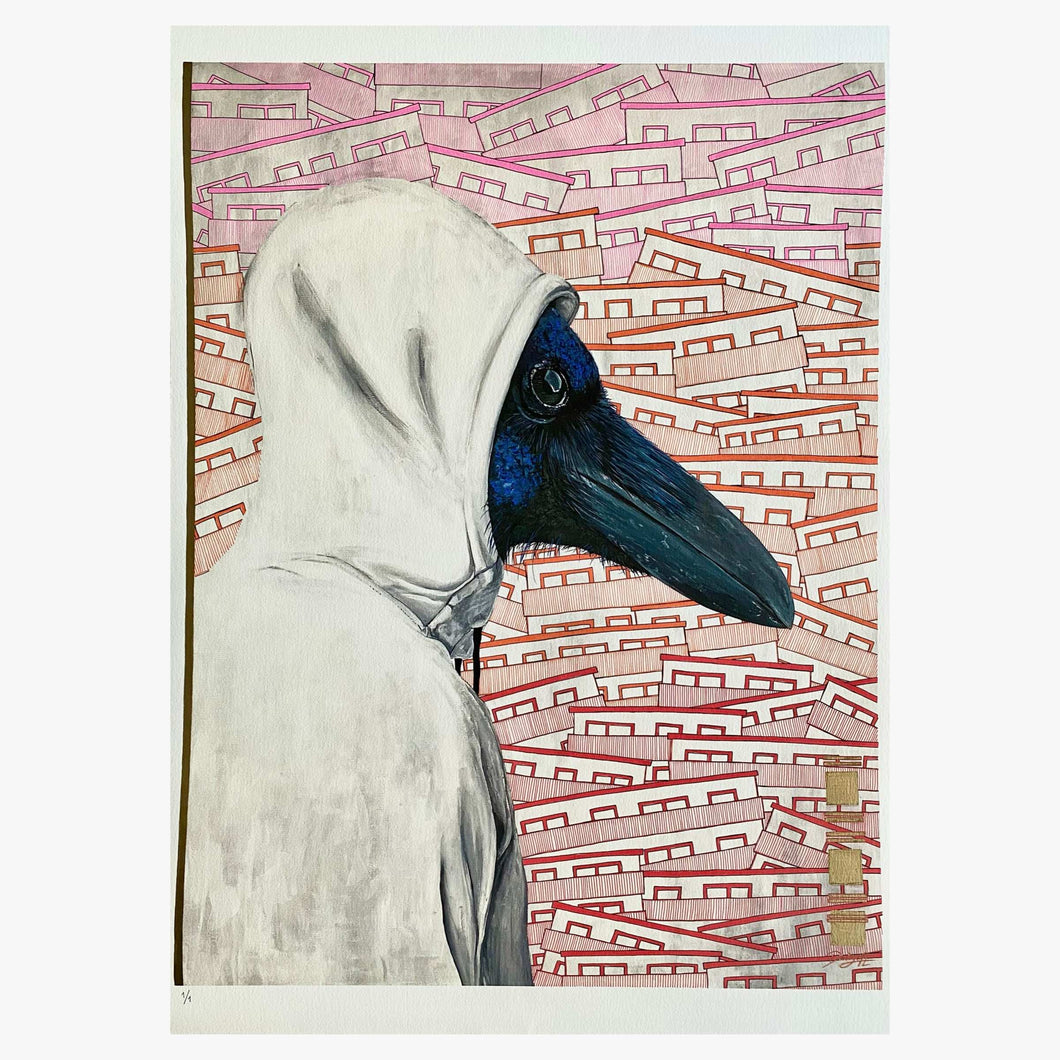 THE RAVEN: PASSAGES - 84 x 59,4 cm.