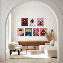Ladda upp bild till gallerivisning, KACKERLACKAN DENNIS - 50 x 40 cm.
