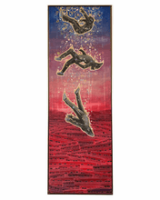 Ladda upp bild till gallerivisning, FALLEN RAVEN - 123 x 43,5 cm.
