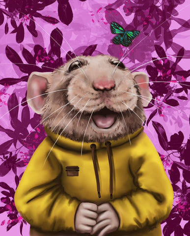 RÅTTAN PIPETTE - 50 x 40 cm