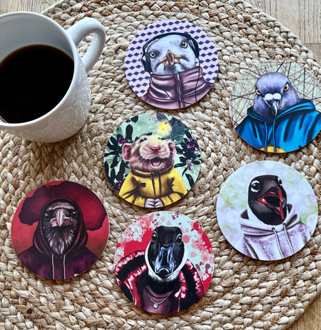 GLASUNDERLÄGG - FÖRORTSFABLER